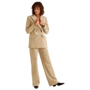 Mango Tan Corduroy Suit Set – Size 6